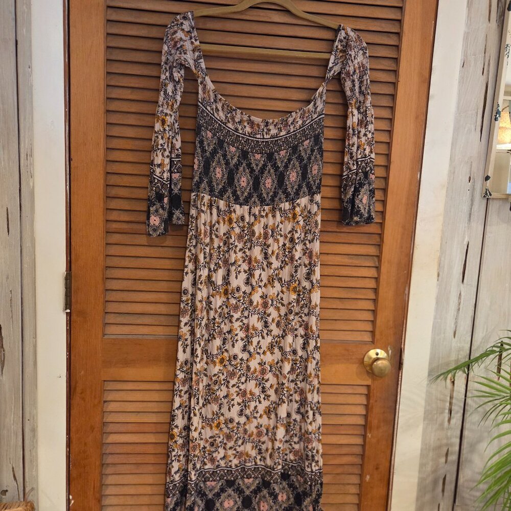 off the shoulder dress